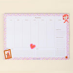 Load image into Gallery viewer, Planner semanal – Romantic Days