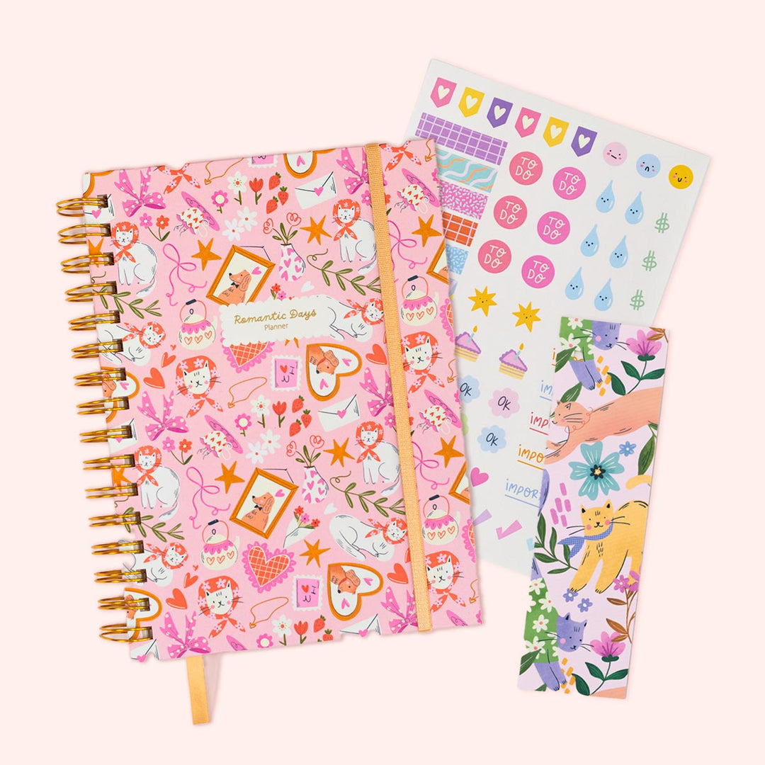 Planner Atemporal – Romantic Days