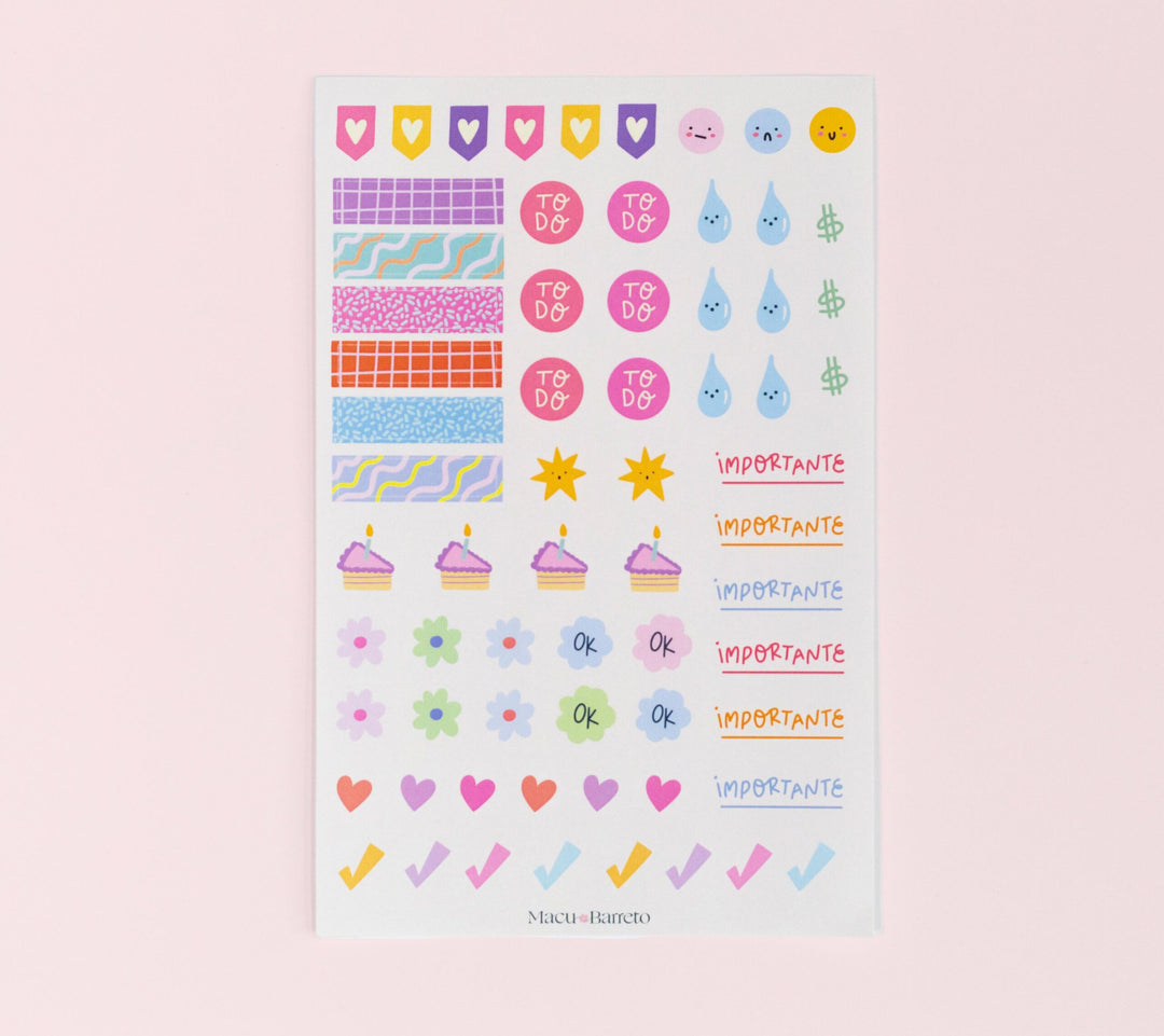 Planner Atemporal – Romantic Days