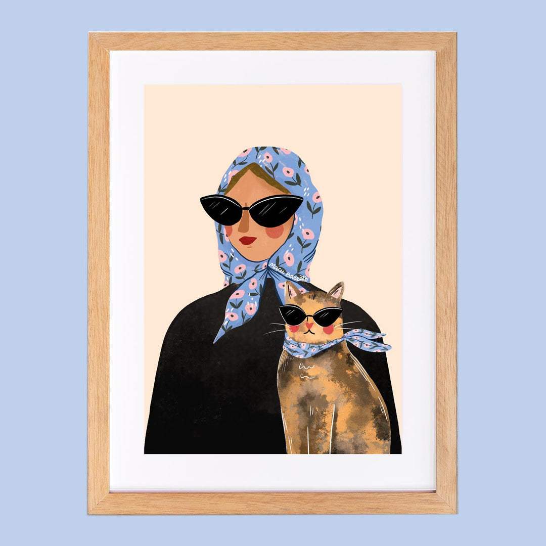 Art Print – You & I Tortie