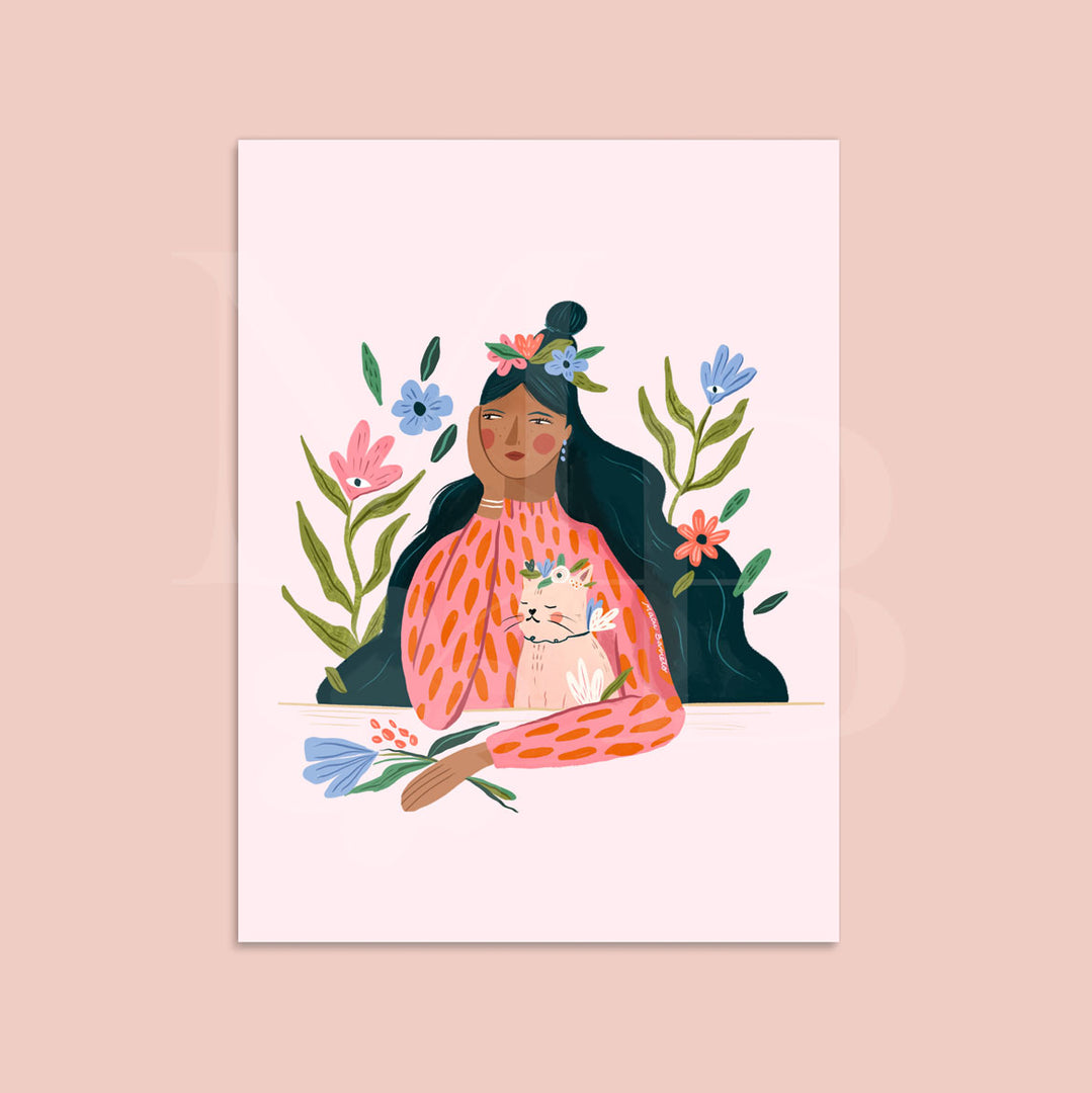 Digital Print – Petals & Paws