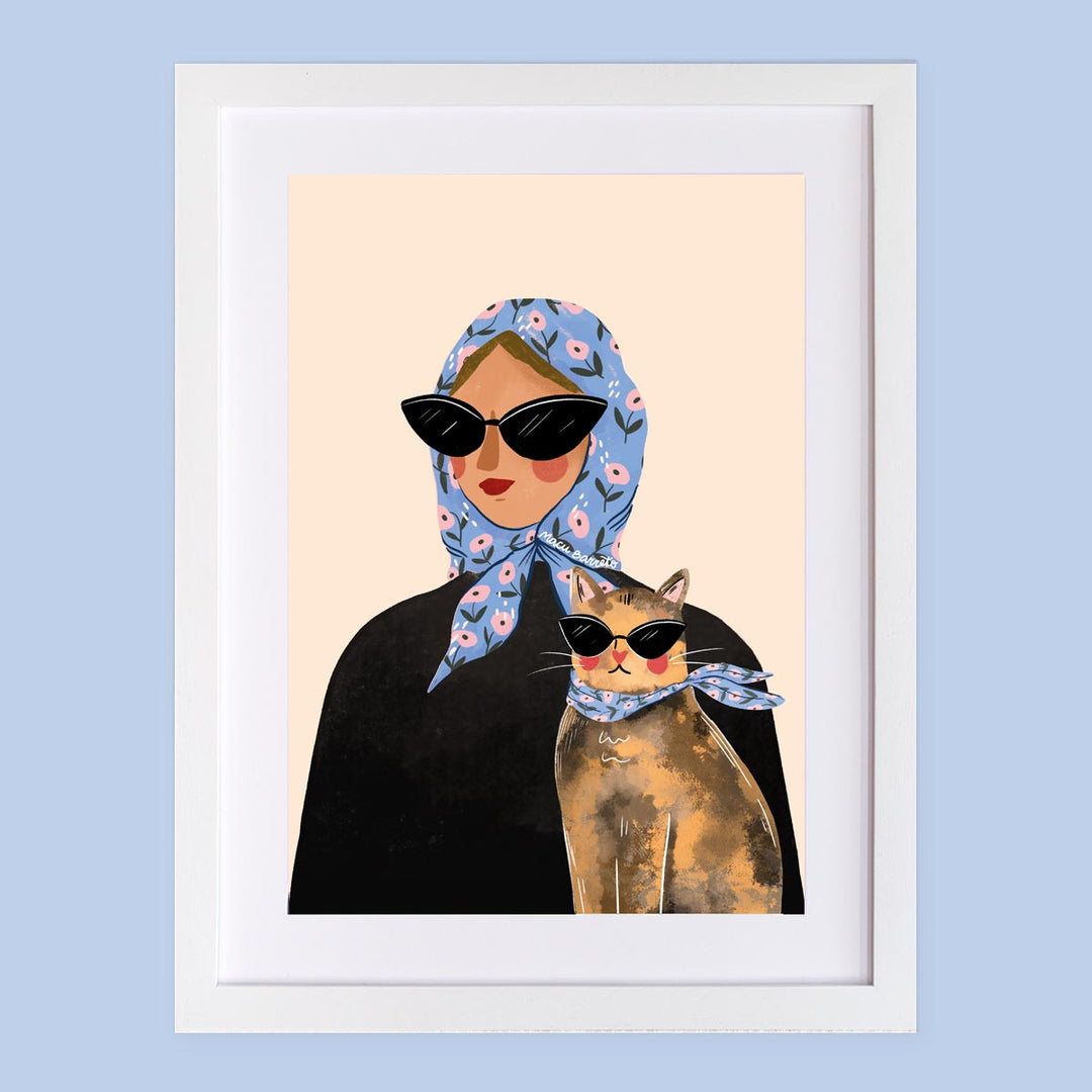 Art Print – You & I Tortie