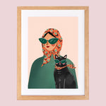 Load image into Gallery viewer, Art Print – You &amp; I Black