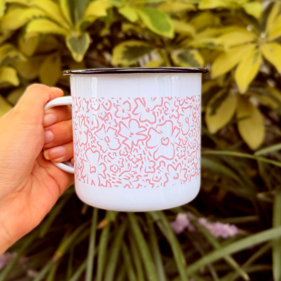 Taza Flores Rosas